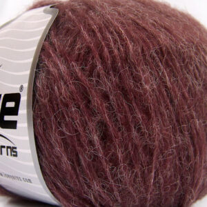8x50gr Alpaca SoftAir Dark Burgundy