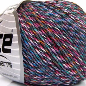 8x50gr Lorena Colorful Grey, Blue, Lilac, Pink, Orange, White