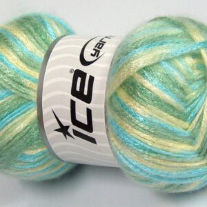 4x100gr Universe Turquoise Shades, Light Yellow