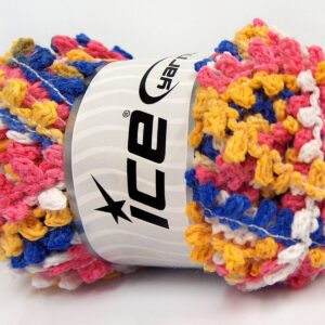 4x100gr Boucleron Chain Blue, Pink, White, Yellow