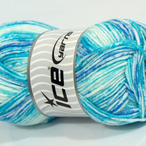 4x100gr Happy Baby Blue, Turquoise Shades