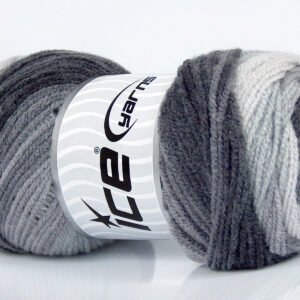 4x100gr Baby Batik Black, Grey Shades
