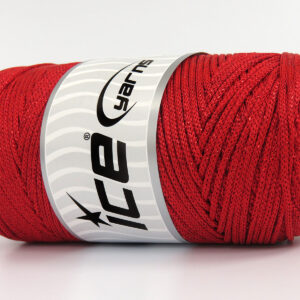 2x200gr Macrame Bulky Glitz Red