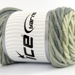 3x100gr Wool Superbulky Batik Grey Shades