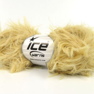 8x50gr Faux Feather Light Brown