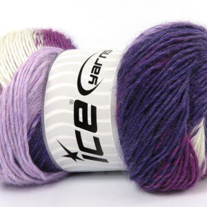 4x100gr Rainbow Ecru, Purple Shades