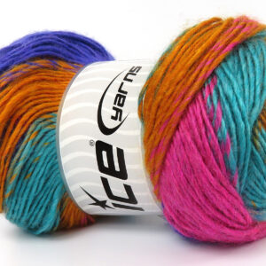4x100gr Rainbow Purple, Fuchsia, Green, Gold