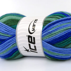 4x100gr Nice Baby Blue Shades, Green Shades
