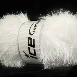 4x100gr Eyelash Dazzle White, Iridescent