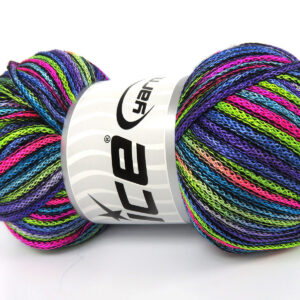 4x100gr Starry Night Purple, Green, Blue, Pink, Turquoise