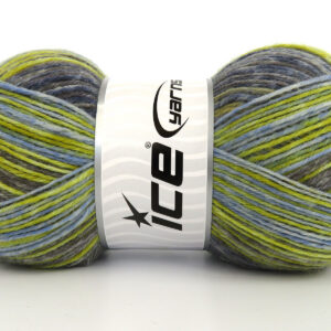 4x100gr Sock Spray Grey Shades, Blue, Green