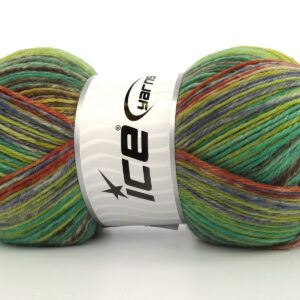 4x100gr Sock Spray Green Shades, Orange, Blue, Grey, Brown