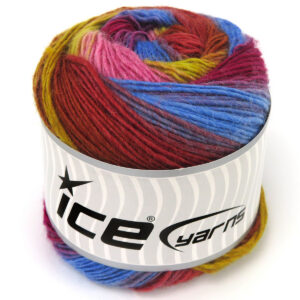 4x100gr Cakes Magic Sock Copper Shades, Gold Shades,Burgundy, Blue