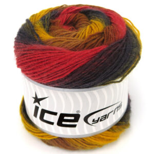4x100gr Cakes Magic Sock Brown, Gold, Copper Shades, Grey