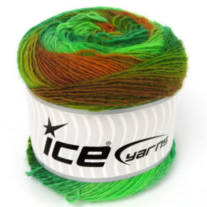 4x100gr Cakes Magic Sock Green Shades, Gold Shades