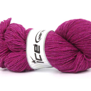 4x100gr Organic Merino Wool Dark Fuchsia