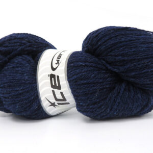 4x100gr Organic Merino Wool Navy