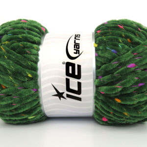4x100gr Chenille Baby Tweed Green