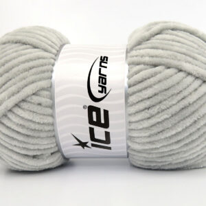 4x100gr Chenille Baby Glitz Light Grey