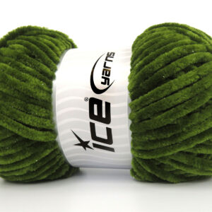 4x100gr Chenille Baby Glitz Jungle Green