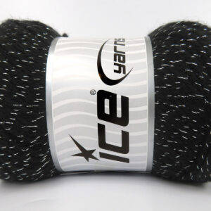 4x100gr Merino Glitz Black