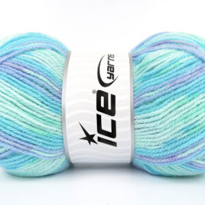 4x100gr Print Baby Green Shades, Blue Shades, Lilac Shades