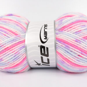 4x100gr Print Baby Pink Shades, Light Blue, Lilac, White