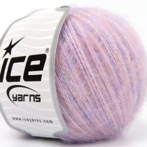8x50gr Alice Superfine Light Pink, Light Salmon, Light Lilac