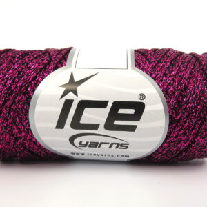 4x50gr Gleamy Fuchsia, Black
