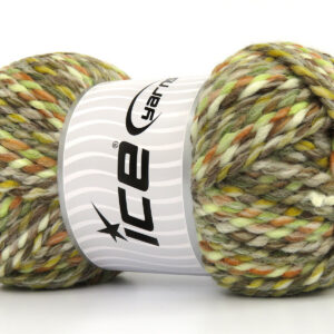 2x200gr Kathleen Brown, Cream, Grey, Orange, Green