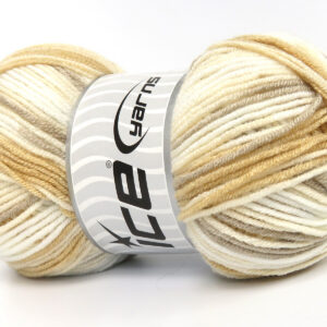 4x100gr Baby Bamboo Magic Camel Shades, White, Cream