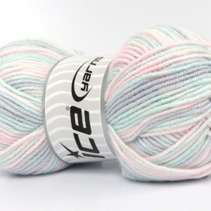 4x100gr Baby Bamboo Magic Mint Green, Baby Pink, Baby Blue
