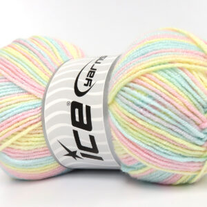 4x100gr Baby Bamboo Magic Pastel Rainbow