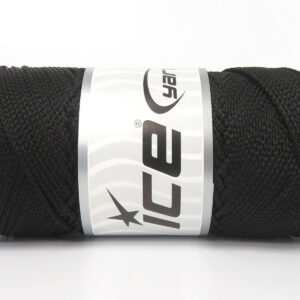 4x100gr Macrame Cord Black