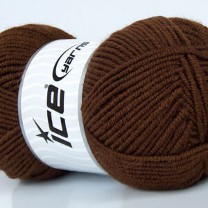 4x100gr Classic Wool Worsted Brown