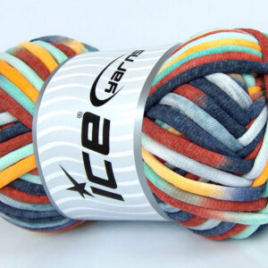 1x250gr Tube Cotton Jumbo Color Copper, Gold, Mint Green, Blue Shades
