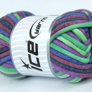 1x250gr Tube Cotton Jumbo Color Purple, Maroon, Grey, Green