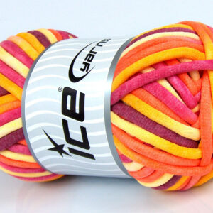 1x250gr Tube Cotton Jumbo Color Orange, Yellow, Pink