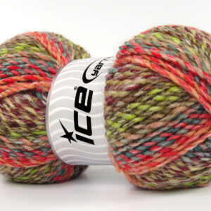 4x100gr Estrella Red, Salmon, Green, Camel, Brown, Burgundy