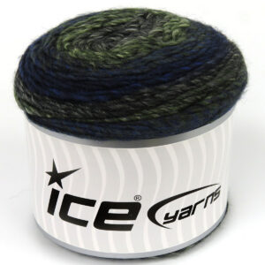 3x100gr Cakes Melange Black, Grey, Green, Blue