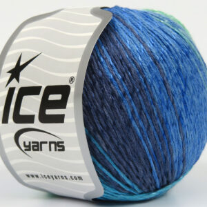 4x100gr Summer Color Blue Shades, Mint Green, Turquoise