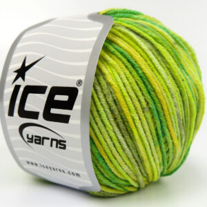 8x50gr Lorena Splash Green Shades, Yellow Shades, Grey