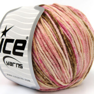 8x50gr Lorena Splash Pink Shades, Brown