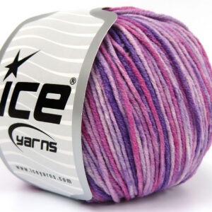 8x50gr Lorena Splash Lilac Shades, Pink Shades