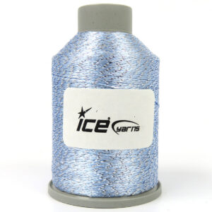 2x50gr Camellia Spool Light Blue, Silver