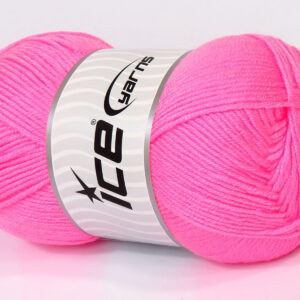 4x100gr AntiPilling Petite Neon Pink