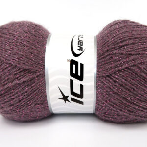 4x100gr Angora Glitz Light Maroon
