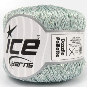 6x25gr Dazzle Paillette Mint Green