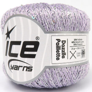 6x25gr Dazzle Paillette Light Lilac