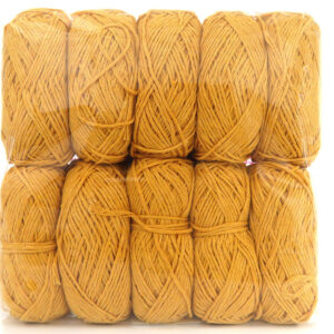 10x25gr Amigurumi Mini Dark Yellow